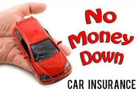 no money down car insurance